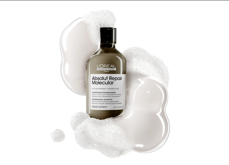 L’Oréal Professionnel Serie Expert Absolut Repair Molecular hajerősítő sampon a sérült hajra