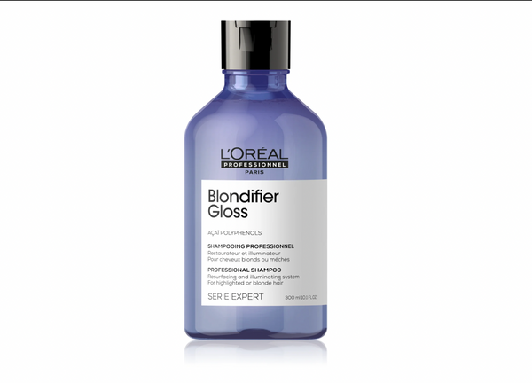 L’Oréal Professionnel Serie Expert Blondifier megszépítő és regeneráló sampon szőkített, melírozott hajra 300ml